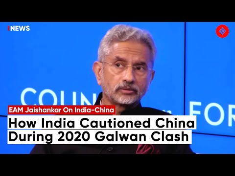 S Jaishankar erinnert sich an den Galwan-Zusammenstoß und mahnt zur ...