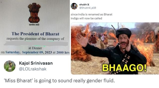India vs Bharat memes