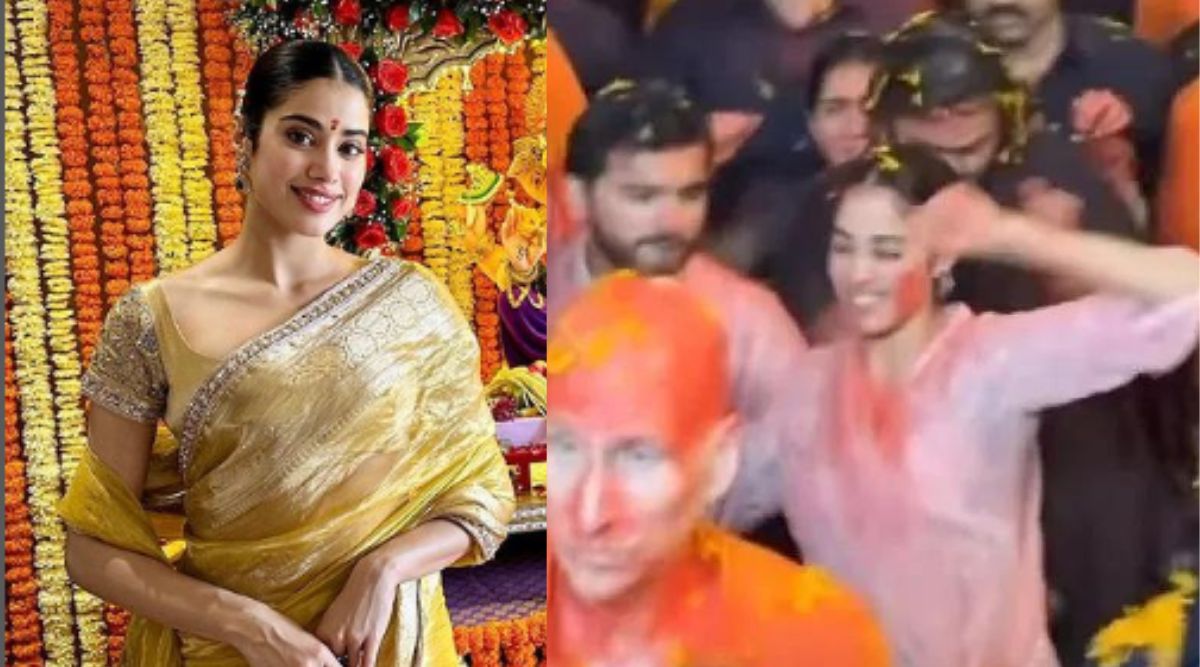 Janhvi Kapoor dances her heart out with rumoured beau Shikhar Pahariya at  Ganpati visarjan. Watch video | Bollywood News - The Indian Express