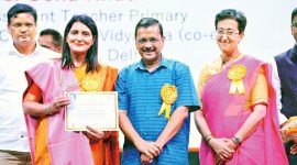 NEET, NEET 2023, Arvind Kejriwal, MCD school principal, delhi news, India news, Indian express, Indian express India news, Indian express India