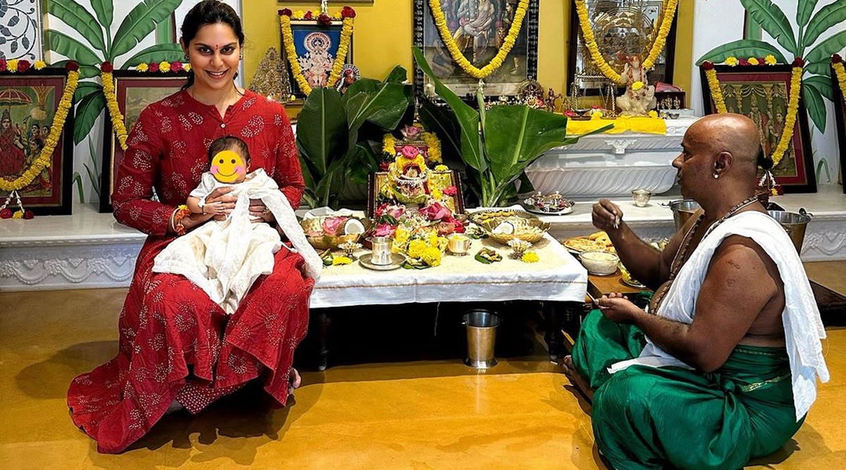 Upasana Kamineni observes Varalakshmi Vratam with daughter Klin Kaara Konidela: ‘Couldn’t have asked for more’ | Telugu News