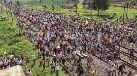 Kurmi agitation Jharkhand Odisha