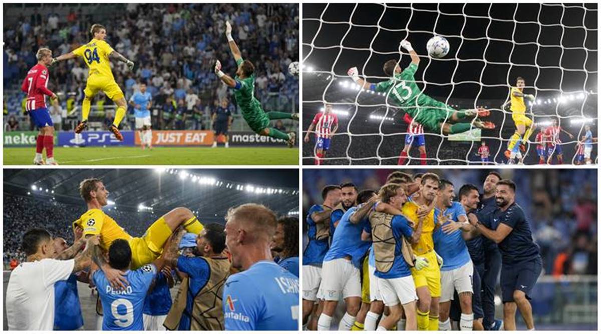 Keeper Provedel heads in last-ditch equaliser for Lazio against Atletico  Madrid