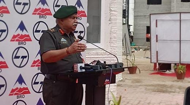 DG Border Roads Lt Gen Rajeev Chaudhary, chandigarh, indian express