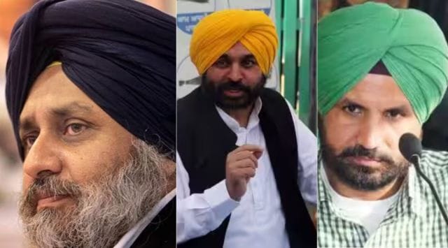 Political potboiler in Malwa region as Sukhbir Badal, Amrinder Warring ...