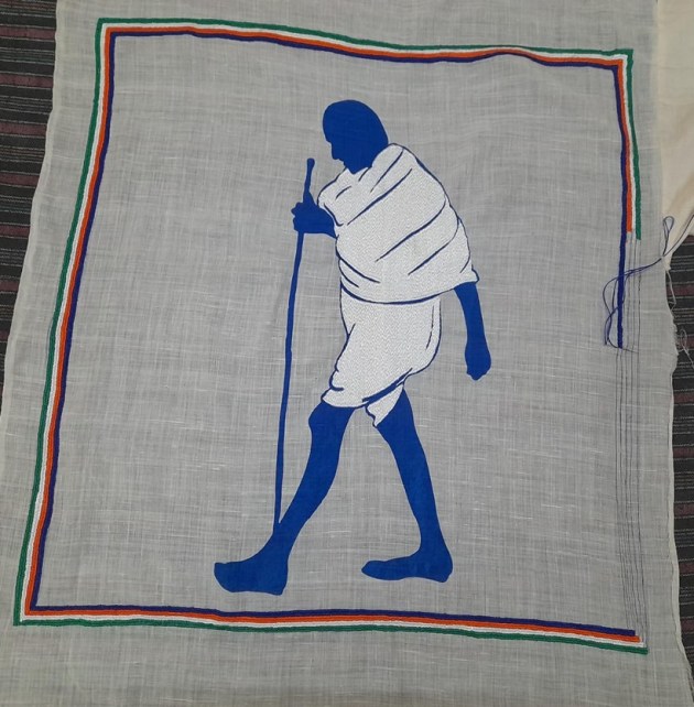 gandhi jayanti, swaraj, art exhibition, mahatma gandhi