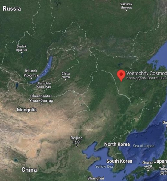 russia north korea map