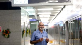 Delhi Metro inaugurates new station, Yashobhoomi Metro stationm, Dwarka Sector 25, Metro smart cards, Limca Book of World Records, Marwah’s love for Metros, who is Anil Marwah, indian express news