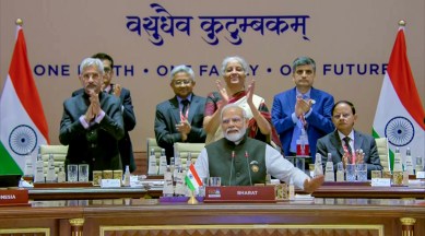 Prime Minister Narendra Modi during the G20 Leaders' Summit