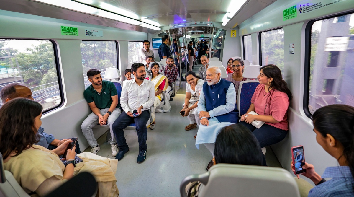 AAP attacks PM Modi for not inviting CM Kejriwal for inauguration of Airport  Metro Express line extension | Delhi News - The Indian Express