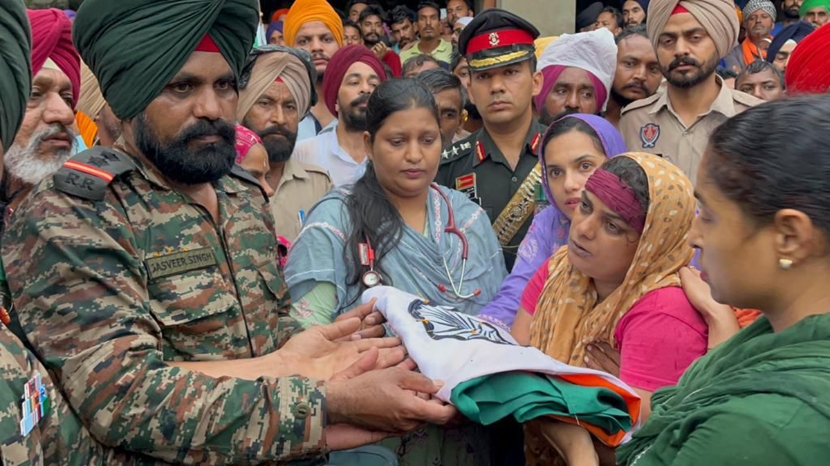 Patiala soldier who died in Anantnag operation leaves behind pregnant wife