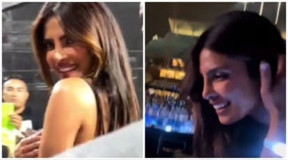 414px x 230px - Priyanka Chopra's charming response to fan saying she wanted to marry Nick  Jonas goes viral. Watch video | Bollywood News - The Indian Express