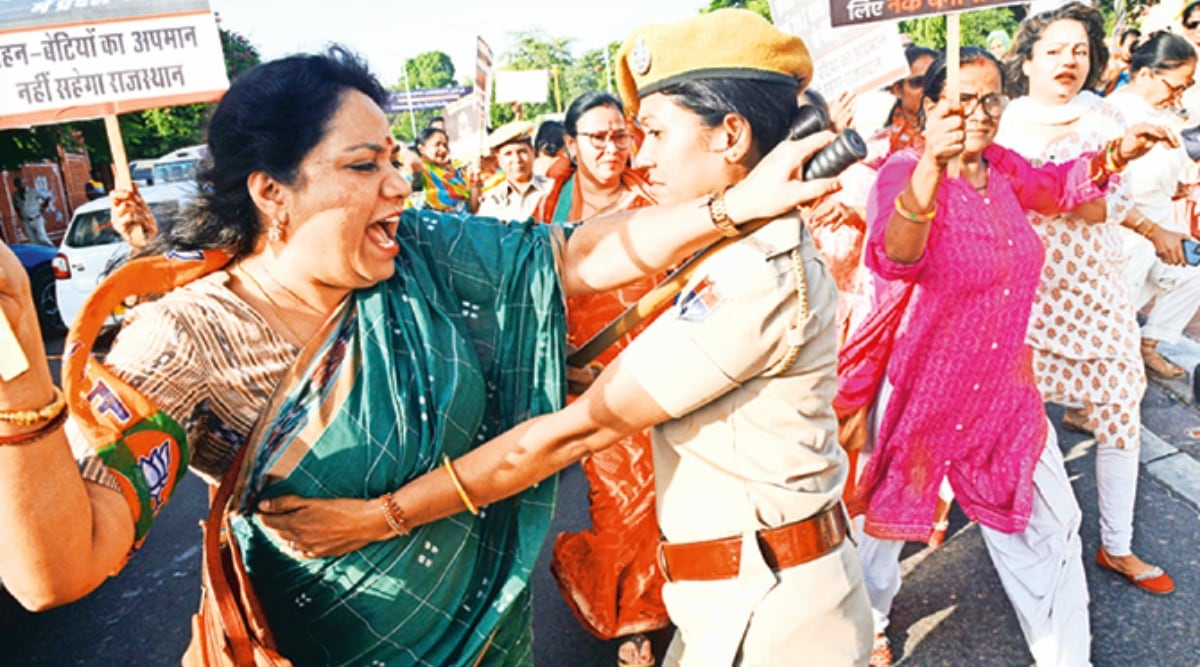 rajasthan woman stripped naked paraded