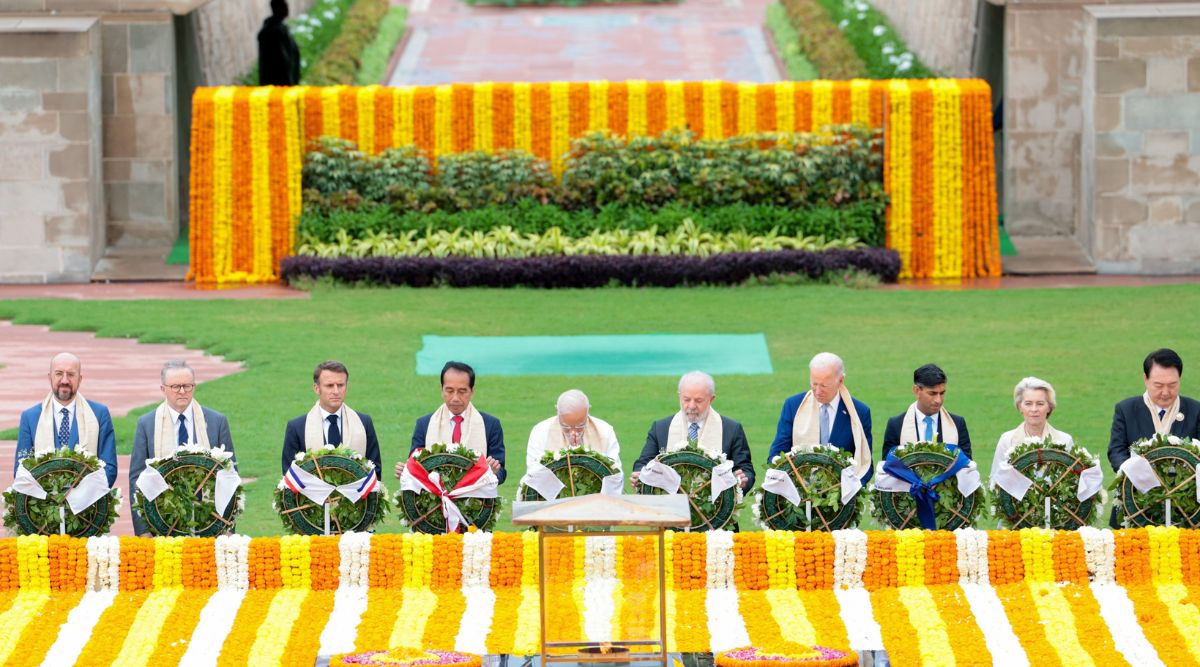 G20 at Rajghat: United in voice for peace, tributes to the Mahatma