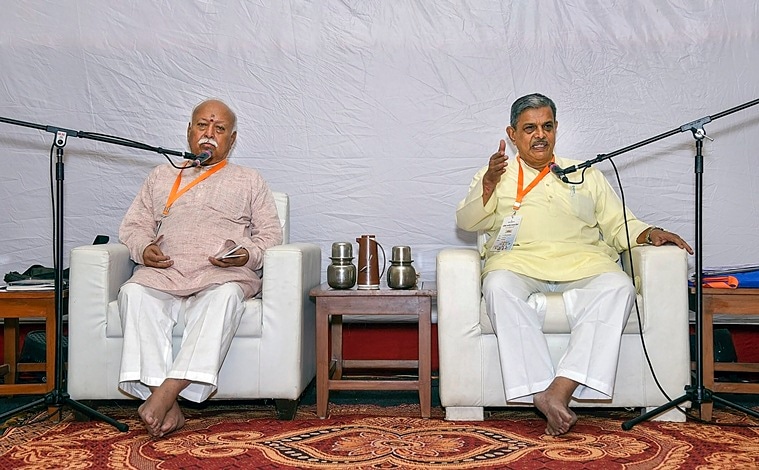 RSS, meeting in pune, indian express