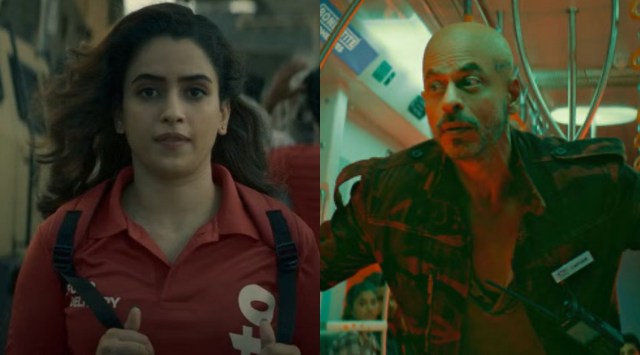 sanya malhotra shah rukh khan in jawan