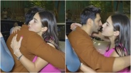 Sara Ali Khan and Kartik Aaryan met during Gadar 2 success bash.