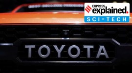 Toyota flex-fuel prototype, ethnol blending, Innova Hycross, Toyota tech news, flex-fuel vehicle, Japanese carmaker, Corolla flex-fuel hybrid sedan, Brazil, Canada, United States, indian express news
