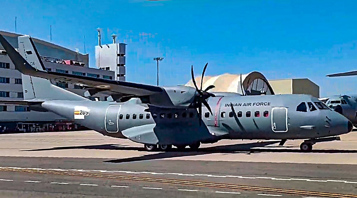 Iaf Takes Delivery Of First C295 Transport Aircraft 15 More From Spain