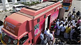 she toilets launch, chennai, indian express