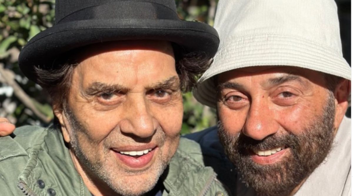 1200px x 667px - Sunny Deol shares adorable picture with father Dharmendra, Esha Deol reacts  | Bollywood News - The Indian Express
