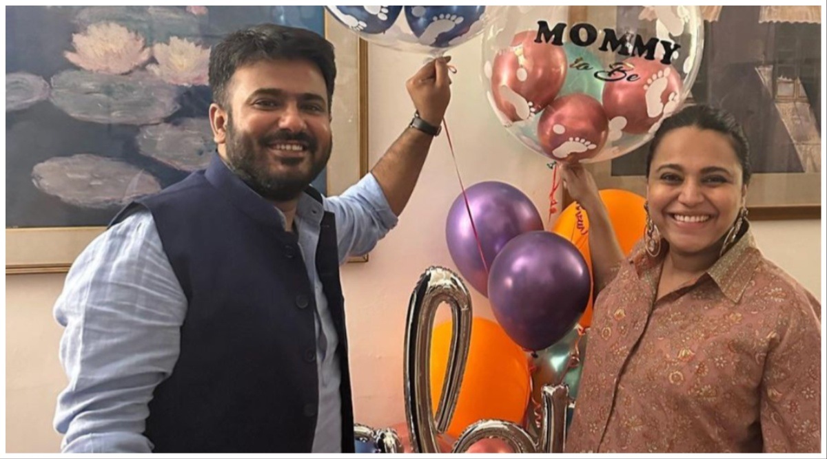 Inside Swara Bhasker’s baby shower, actor thanks husband Fahad Ahmad for organising the surprise | Bollywood News