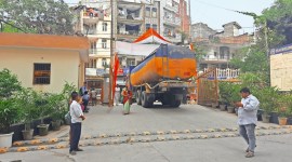 Kalkaji slum rehab residents, Kalkaji slum rehab residents struggle for water, delhi residents struggle for water, delhi news, India news, Indian express, Indian express India news, Indian express India