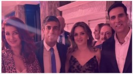 Twinkle Khanna, Akshay Kumar, Rishi Sunak