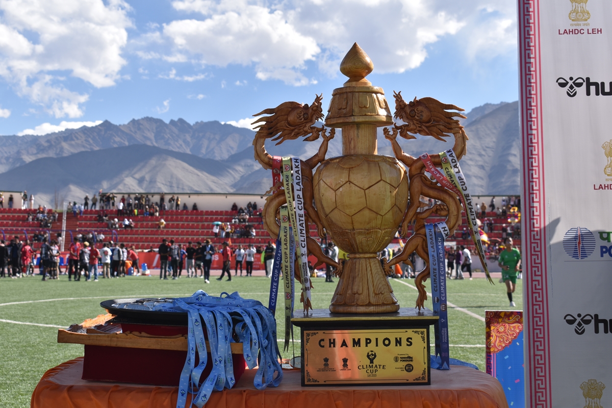 ladakh, football, climate cup, carbon neutral