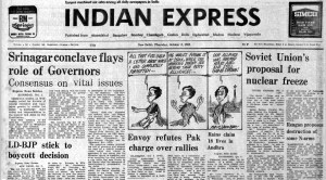 Congress (I) government, Soviet Union, Nobel Peace awardee, DOE’s import decision, editorial, Indian express, opinion news, indian express editorial