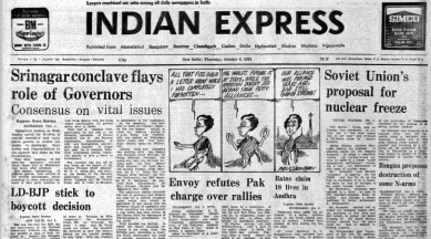 Congress (I) government, Soviet Union, Nobel Peace awardee, DOE’s import decision, editorial, Indian express, opinion news, indian express editorial