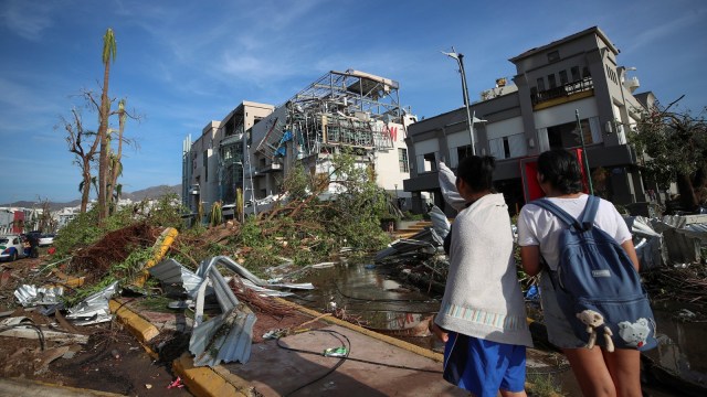 Aftermath of Hurricane Otis