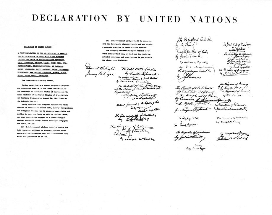 un declaration 