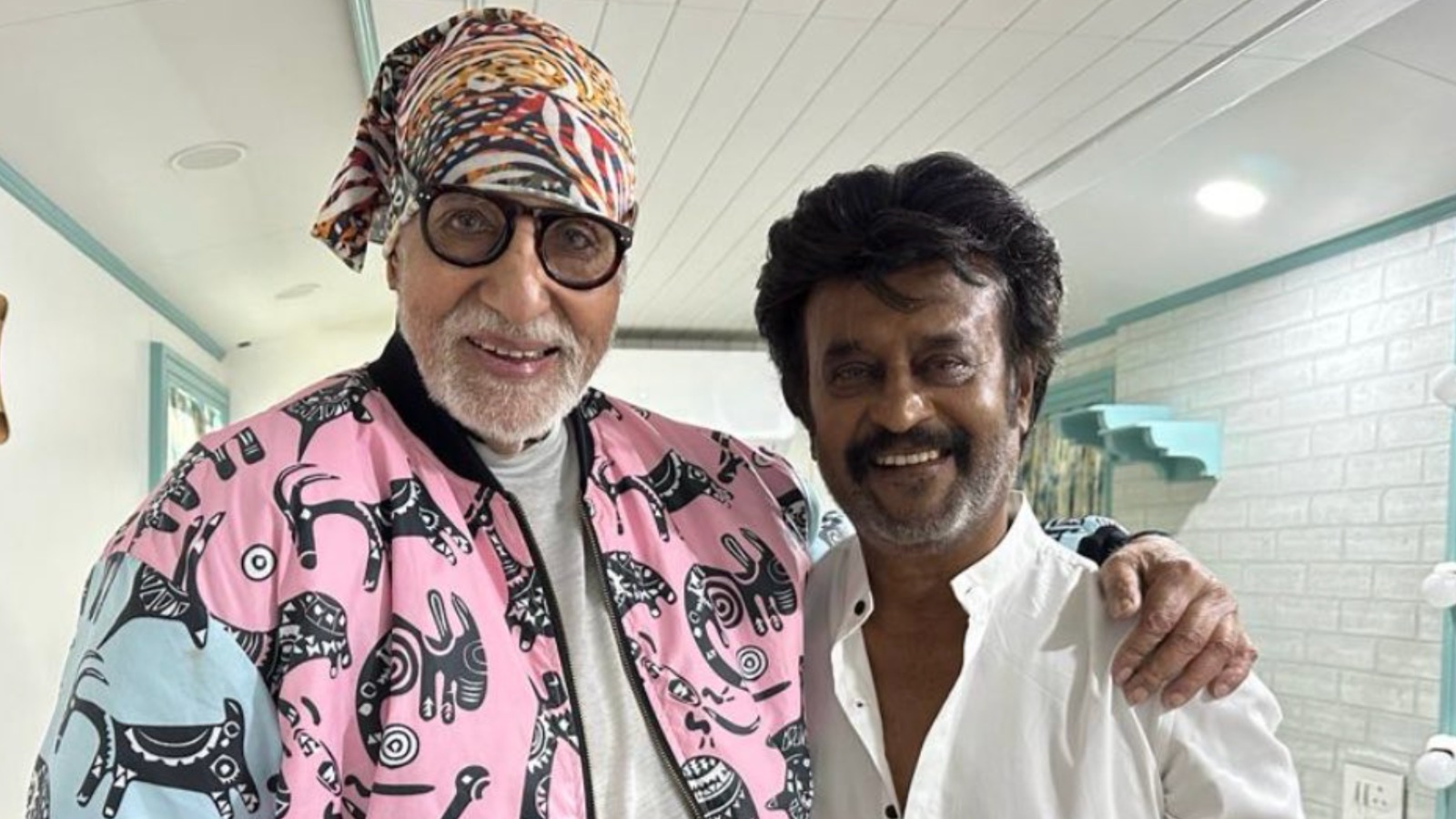 Rajinikanth 'is Thumping With Joy' As He Begins Working With Amitabh ...