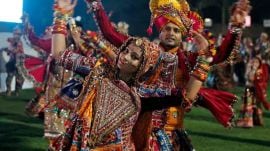 dandiya night, navratri