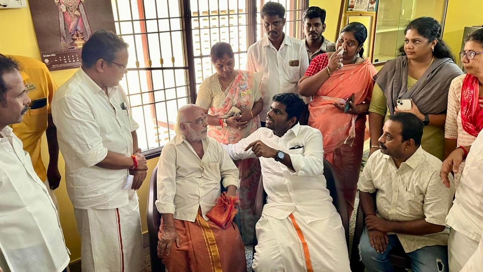 Tamil Nadu BJP president K Annamalai