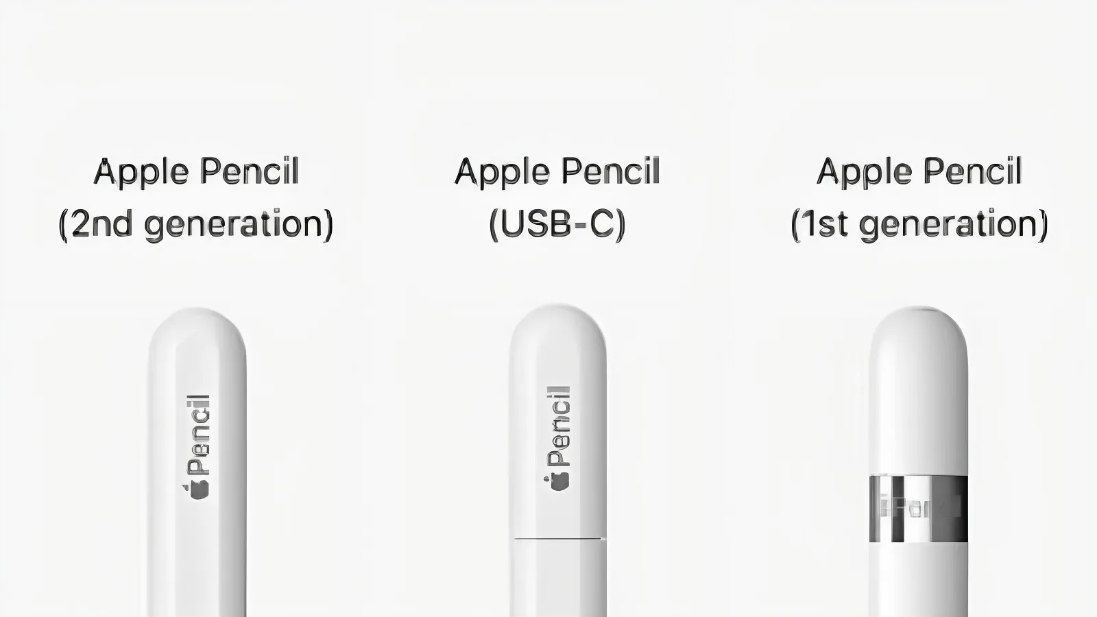 NEW Apple Pencil USB-C  Comparing ALL Apple Pencils 