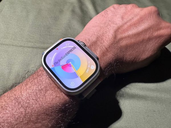 A new watchface for the Apple Watch Ultra 2 