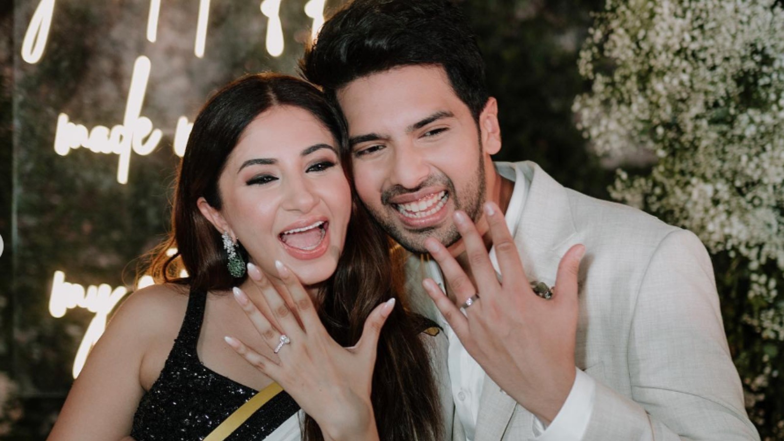 Armaan Malik, Aashna Shroff Share Romantic Photos From Their Engagement ...