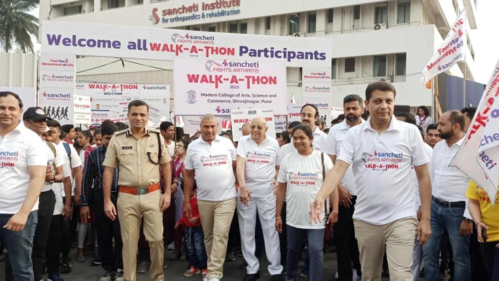 Pune hospital organises Walkathon to raise awareness about arthritis