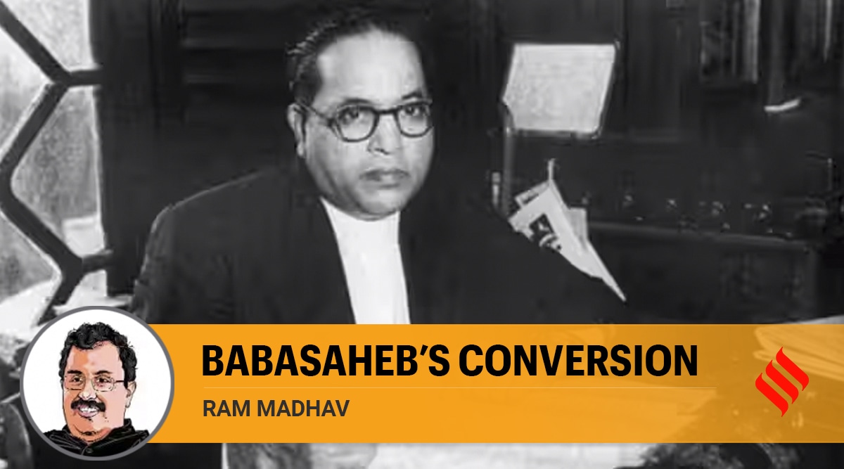 Ram Madhav writes Years after Ambedkar embraced Buddhism, a Hinduism