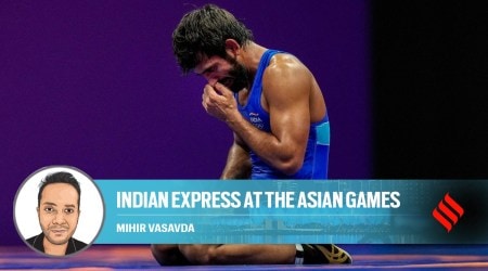 Asian Games wrestling