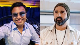 D Imman (L) and Sivakarthikeyan (R)