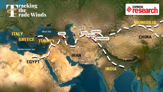 The Silk Roads refer to a series of trade routes that connected the Eurasian landmass