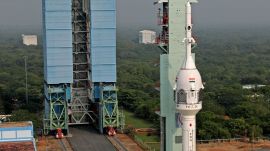 Gaganyaan Mission Live Updates: The unpressurised Gaganyaan crew module and the single-stage rocket that will launch it for the test mission at Sriharikota.
