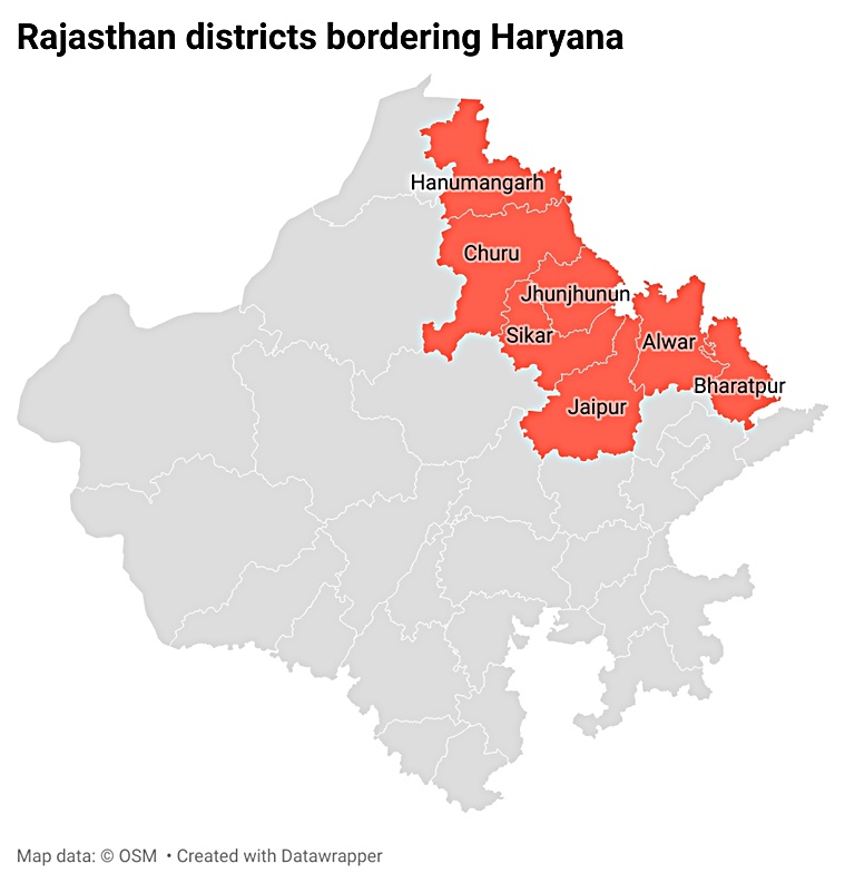 haryana, rajasthan, indian express