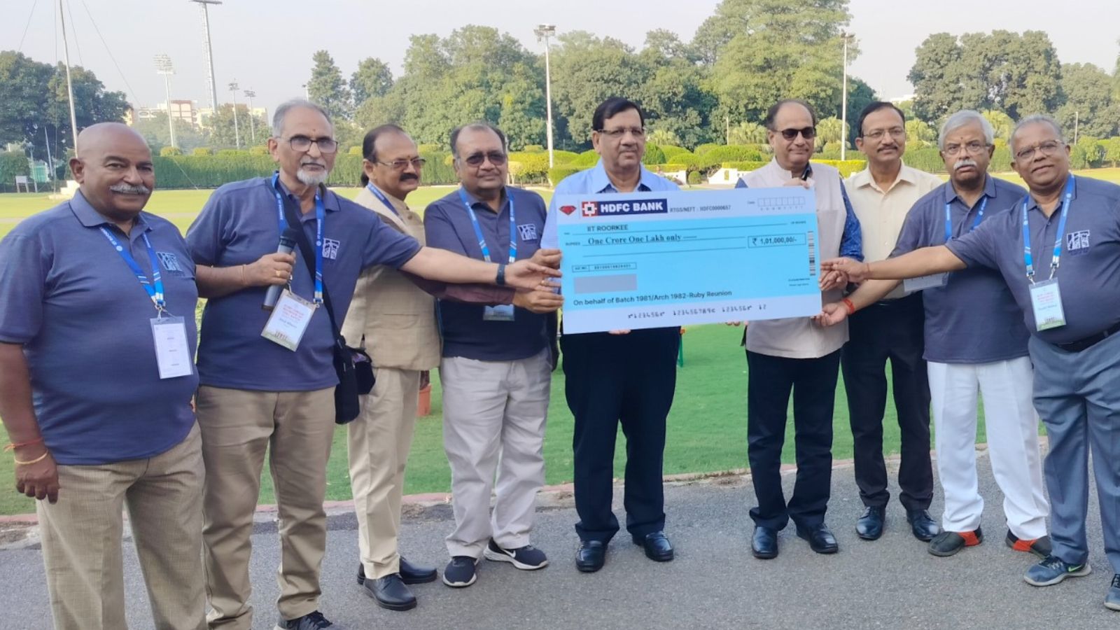 Roorkee Xxx - IIT Roorkee's Ruby Jubilee Reunion: 1981 batch makes a donation of 1 crore  | Education News - The Indian Express