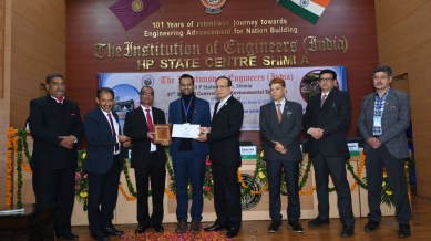 IEI Young Engineers Award includes a plaque and certificate