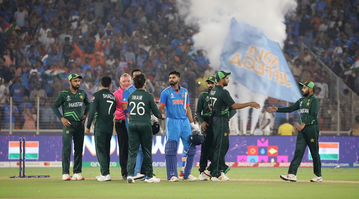 IND vs PAK, World Cup 2023 Highlights: Fifties from Rohit Sharma and  Shreyas Iyer guide India to 7-wicket win against Pakistan | Cricket News -  The Indian Express