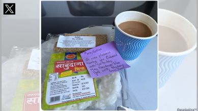 IPS officer, fasting for Navratri on IndiGo flight, bowled over by flight attendant’s generosity